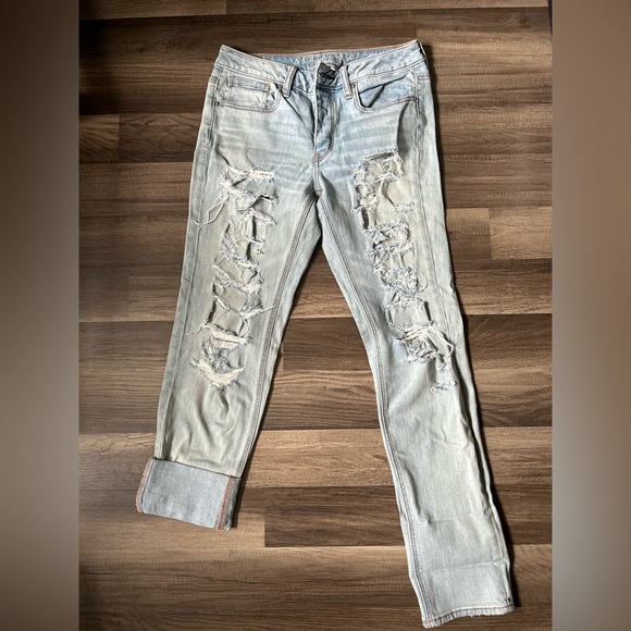American Eagle Outfitters Denim - AE tomgirl jeans 2 long